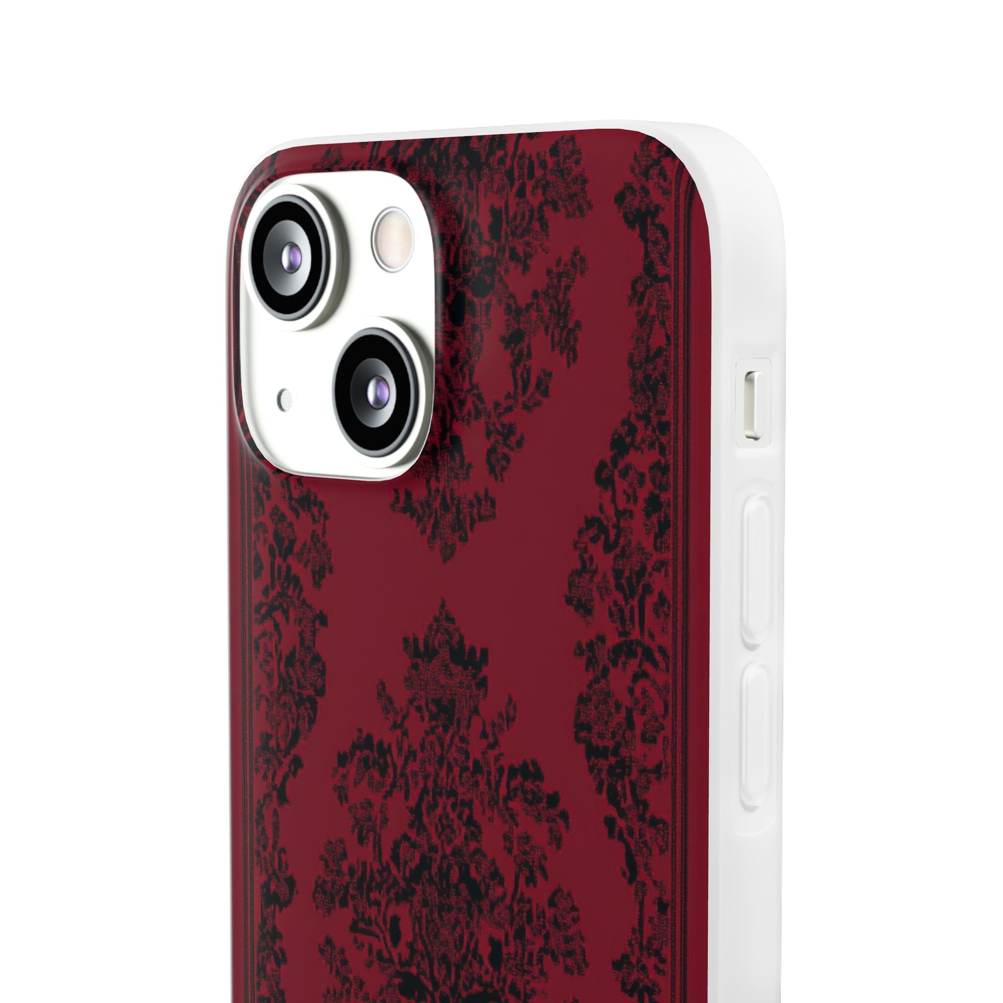 Gothic Crimson Elegance iPhone 13 - Flexi-Telefonhülle