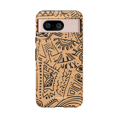 Mystic Tribal Geometry - Phone Case for Google Pixel