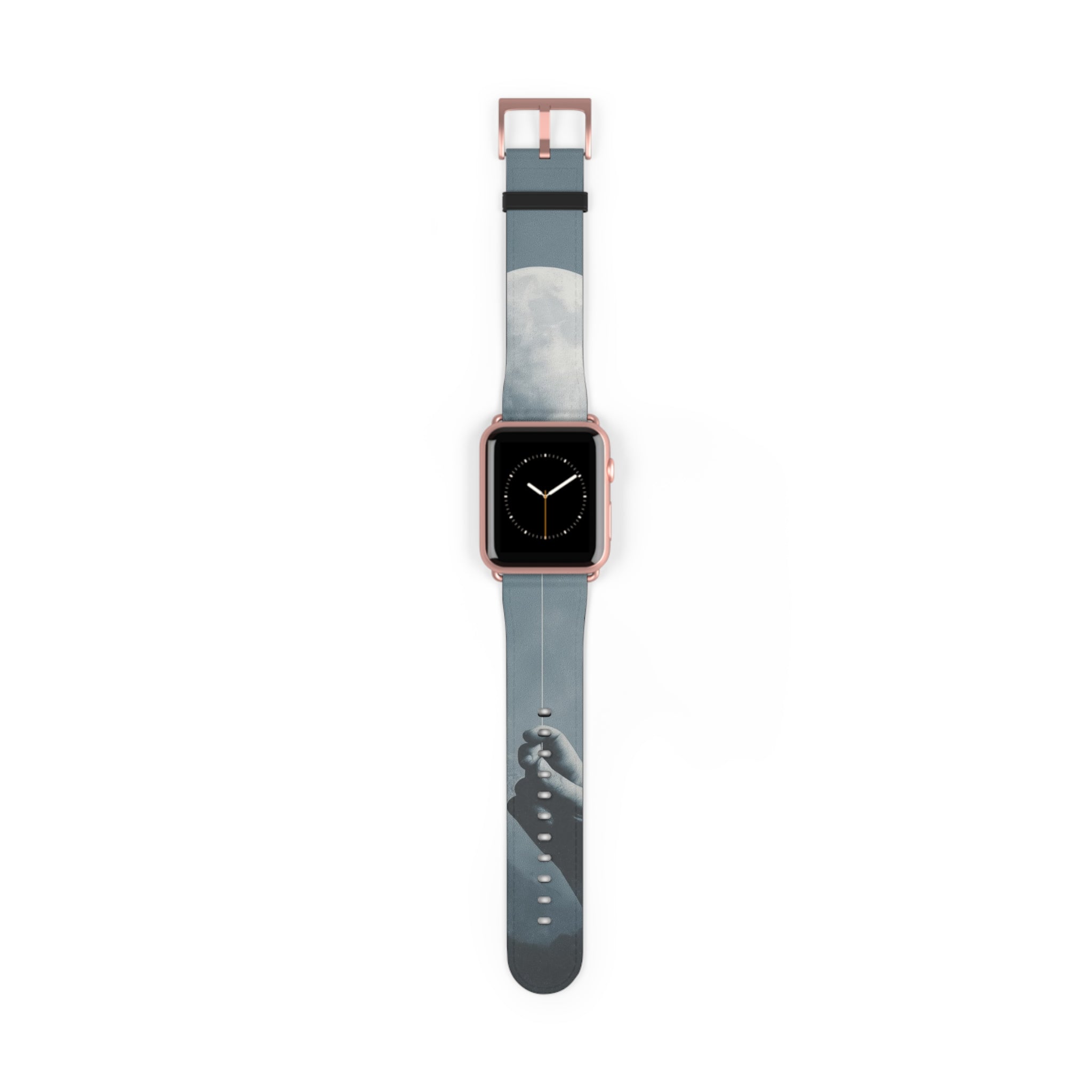 Moon Balloon Blue - Watch Band