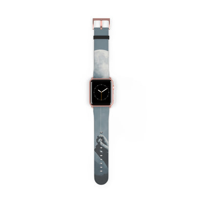Moon Balloon Blue - Watch Band