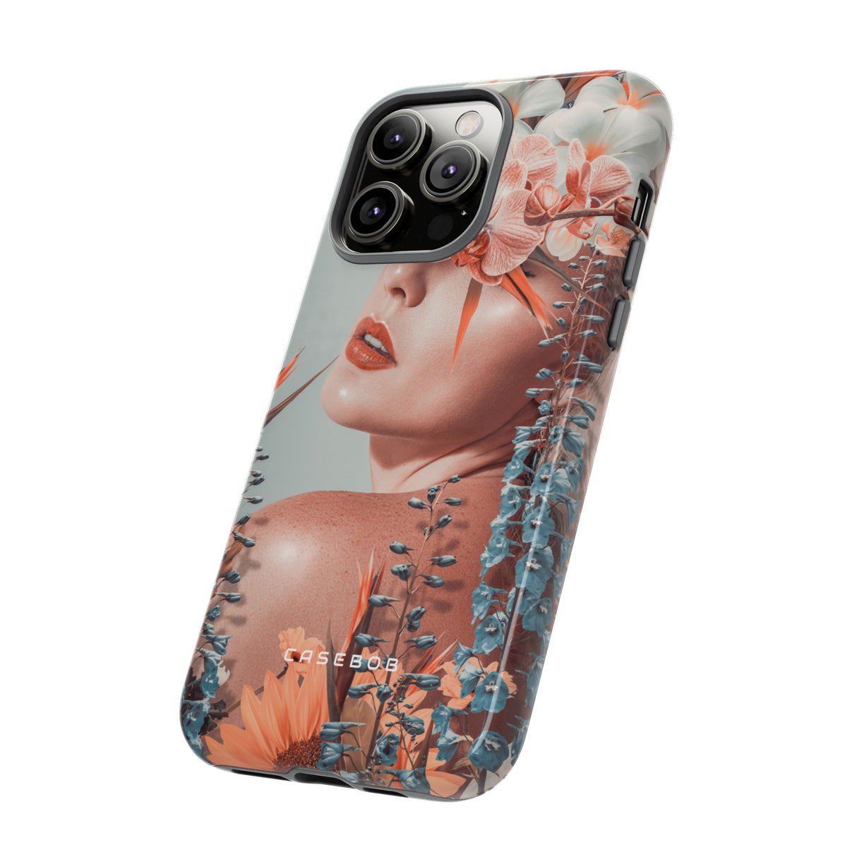 Contemporary Flowers - Protective Phone Case