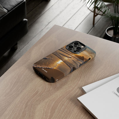 Waves Embrace Shore - iPhone Case