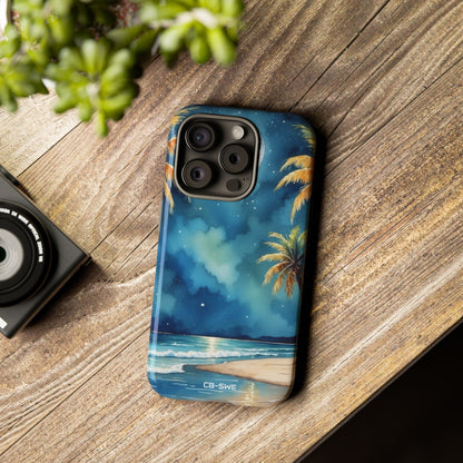 Moonlight Kisses Waves - iPhone Case