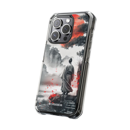 Serene Samurai Sunrise - Phone Case for iPhone