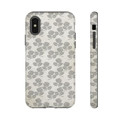 Roseniara Gothic Flower - Protective Phone Case