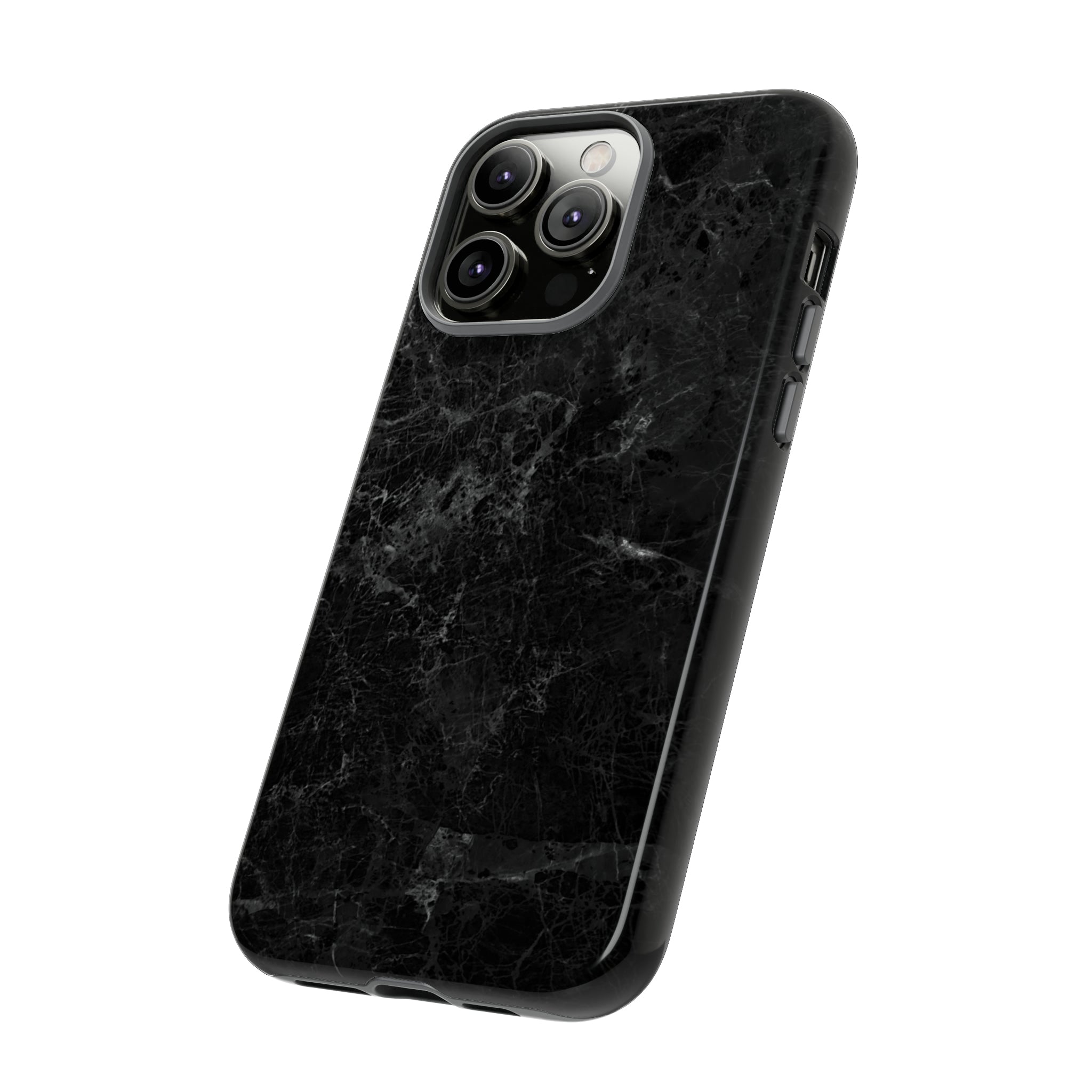 Black Marble - Protective Phone Case