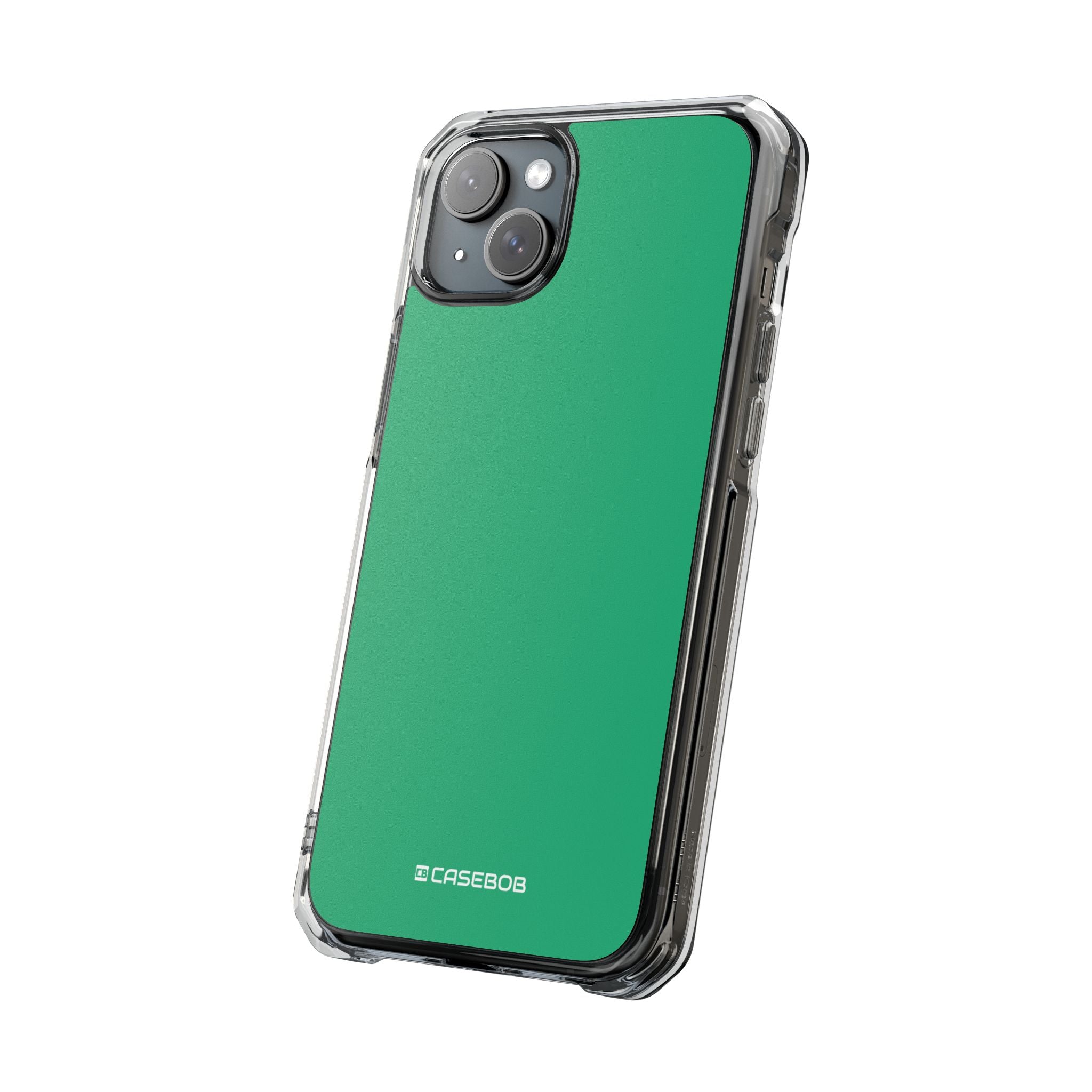 Crayola Green - Clear Impact Case for iPhone