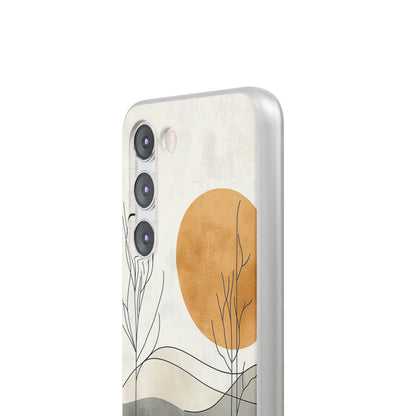 Orange Halo Samsung S23 Case - Soft