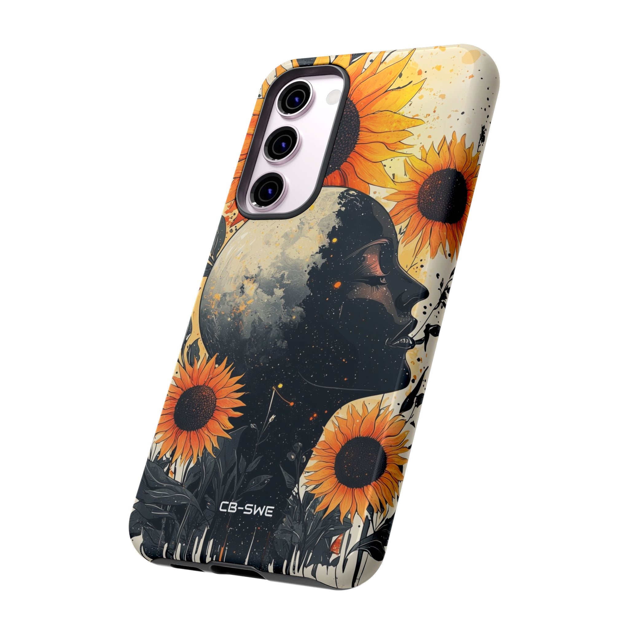 Sunflower Embraces Moon - Samsung Case