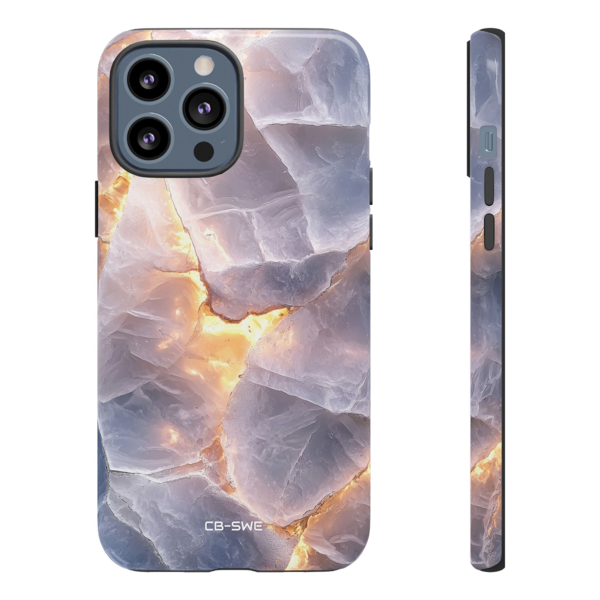 Glowing Stone Fragments - iPhone Case