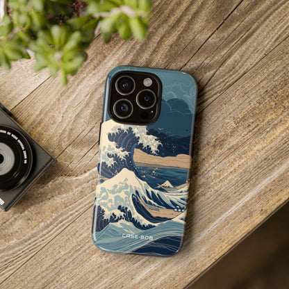 Cresting Blue Wave iPhone 16 Pro Case - Tough