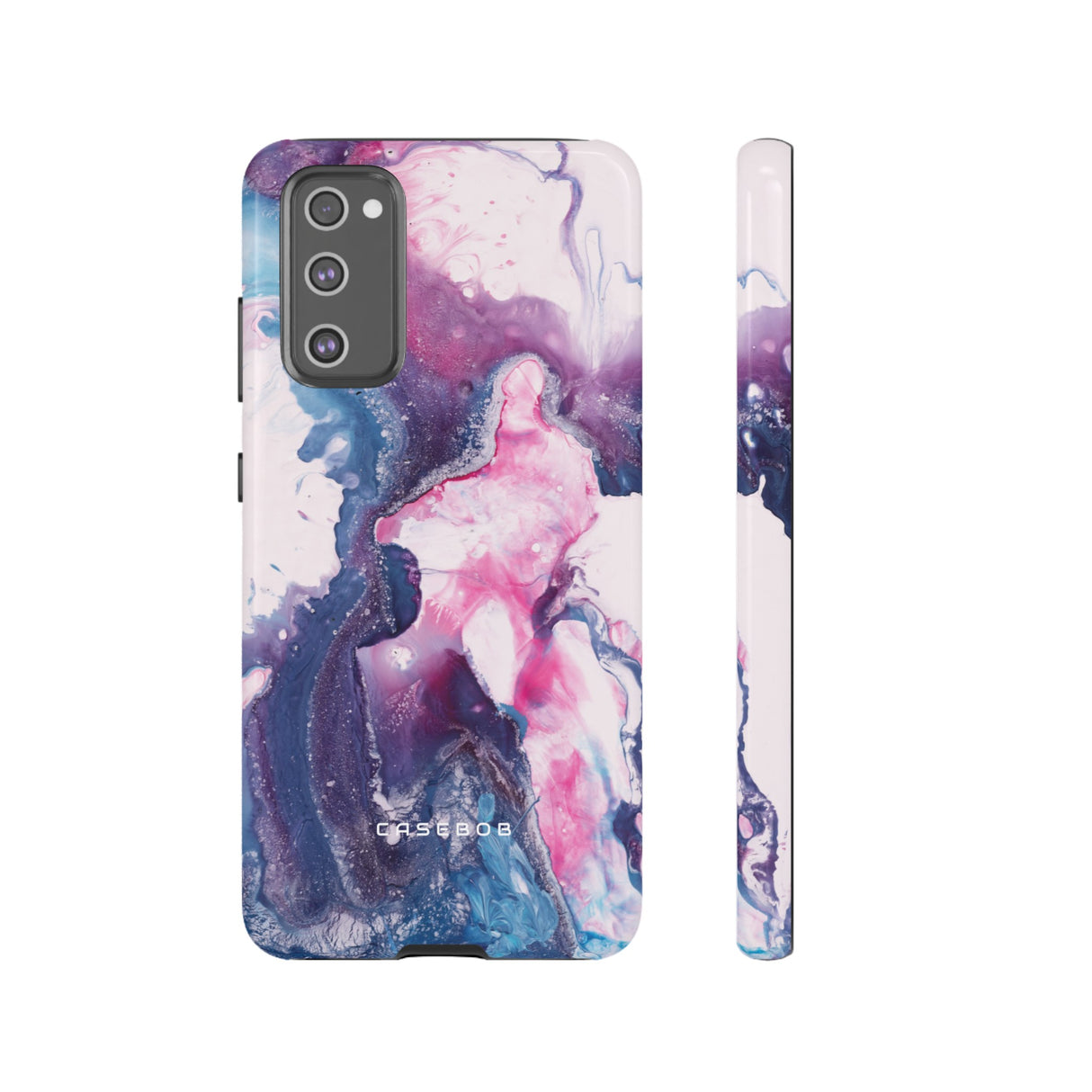 Blue & Pink Art - Protective Phone Case