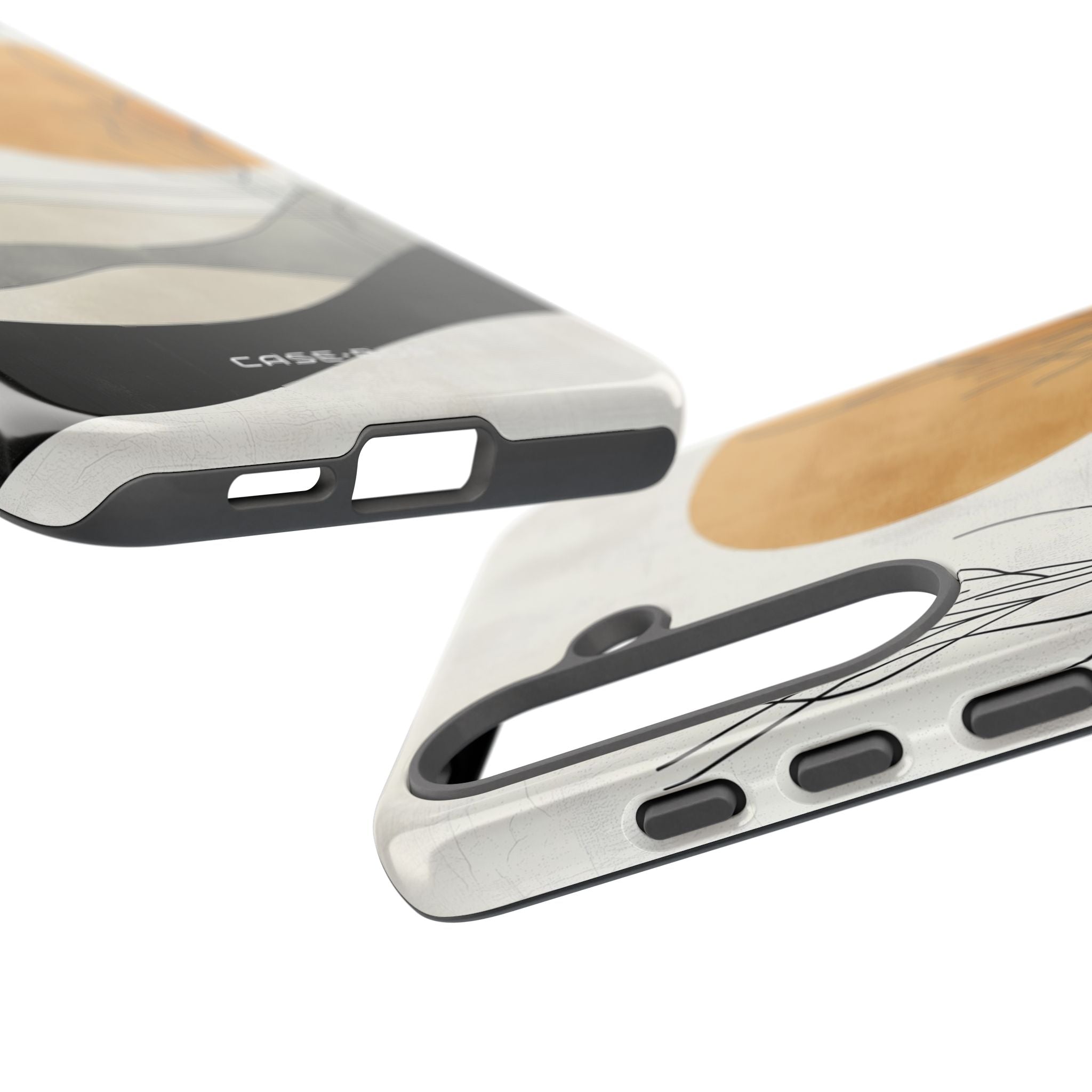 Orange Halo Samsung S25 Plus Case - Tough