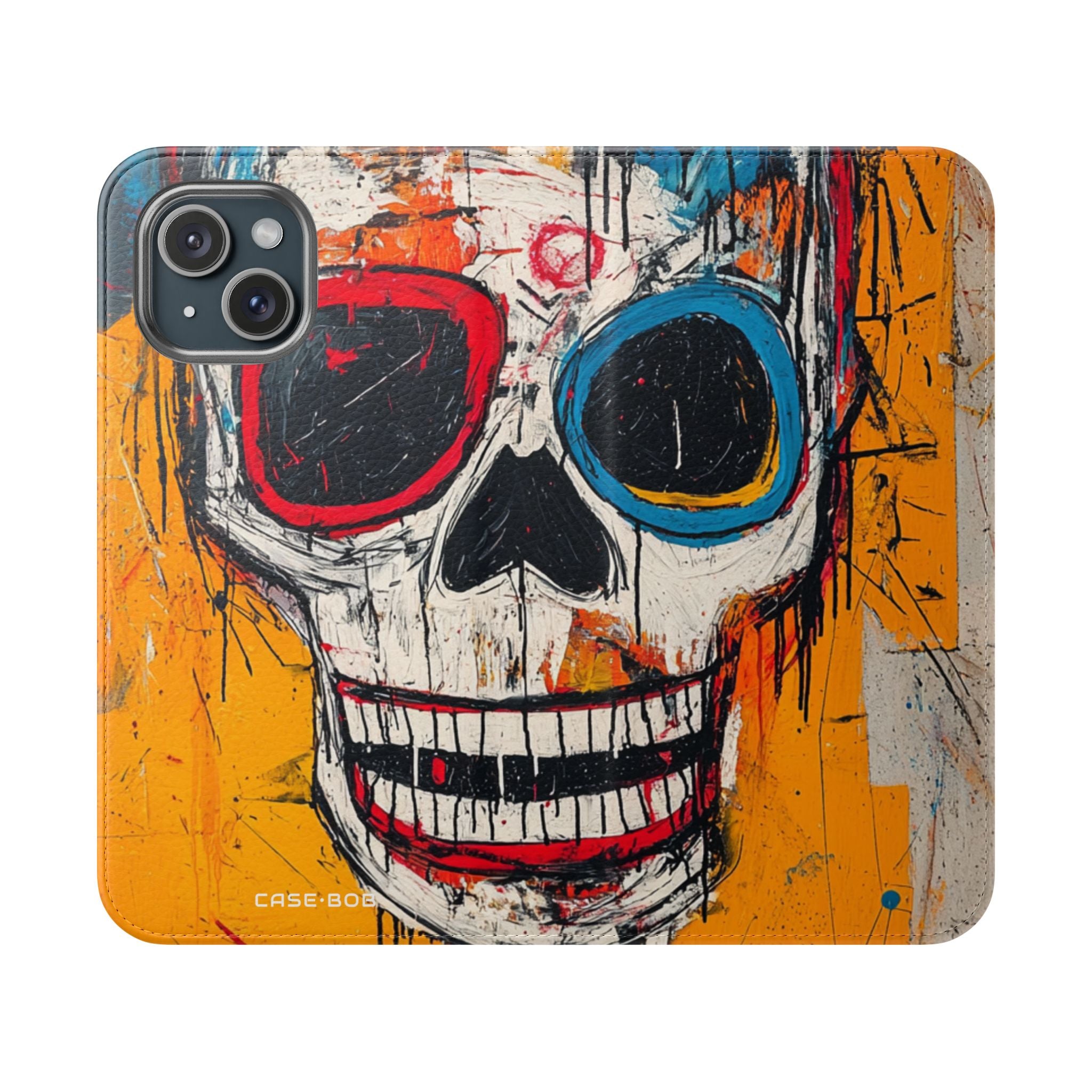 Skull Frenzy - iPhone 15 Case - Wallet
