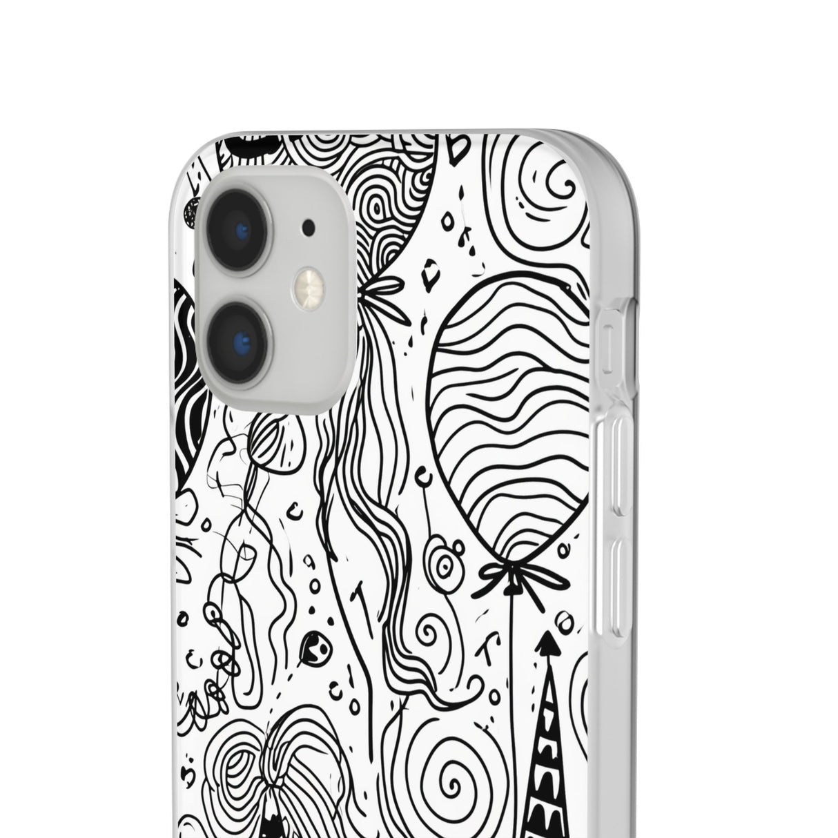 Whimsical Festivity | Flexible Phone Case for iPhone