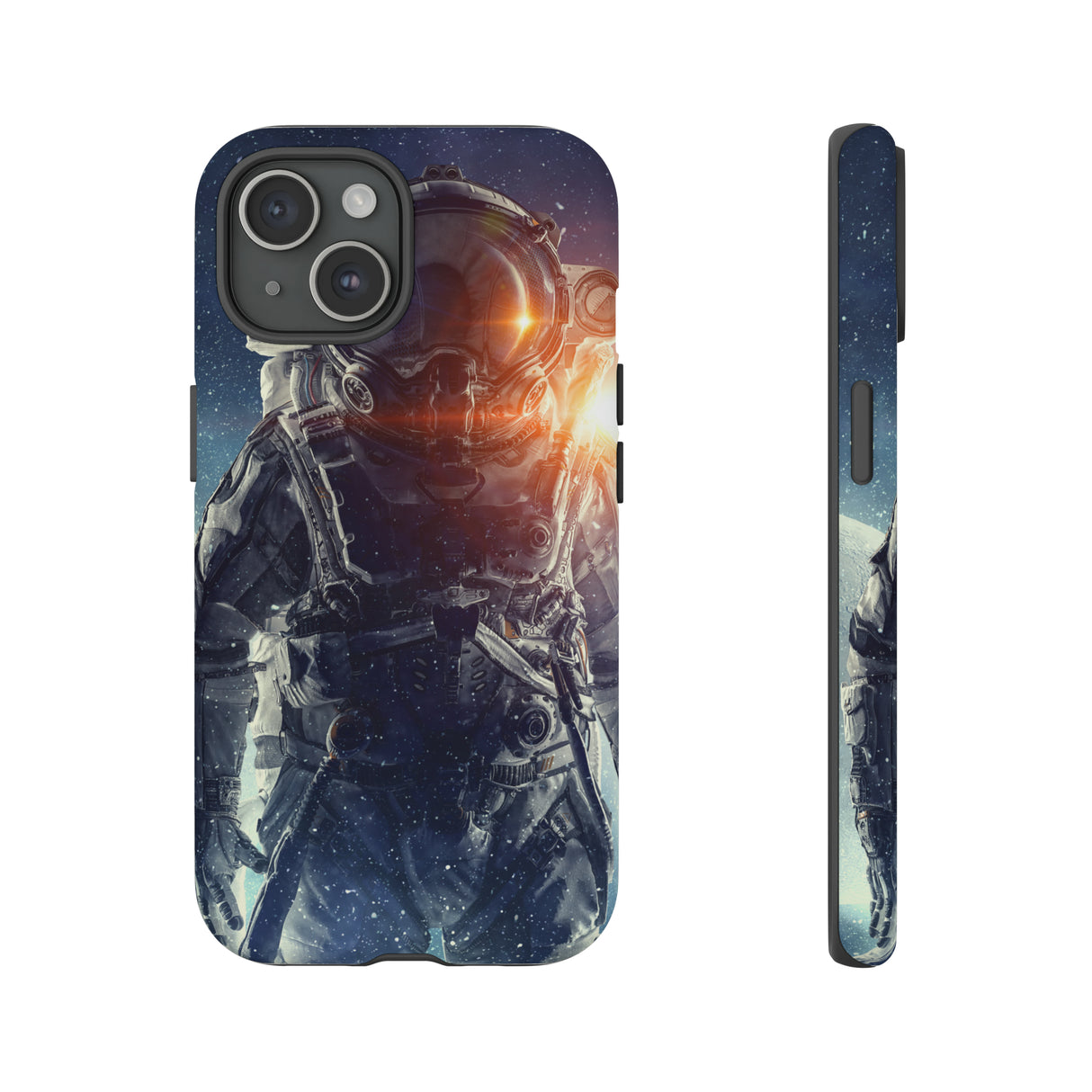 Astronaut in space - Protective Phone Case