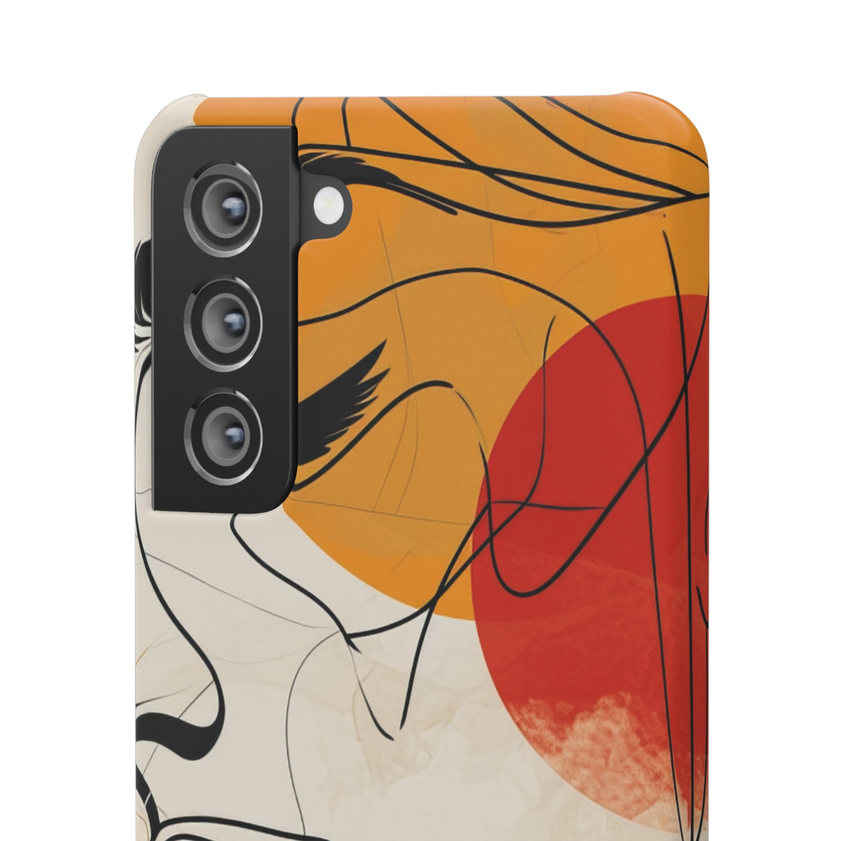 Contemplative Warmth | Slim Phone Case for Samsung