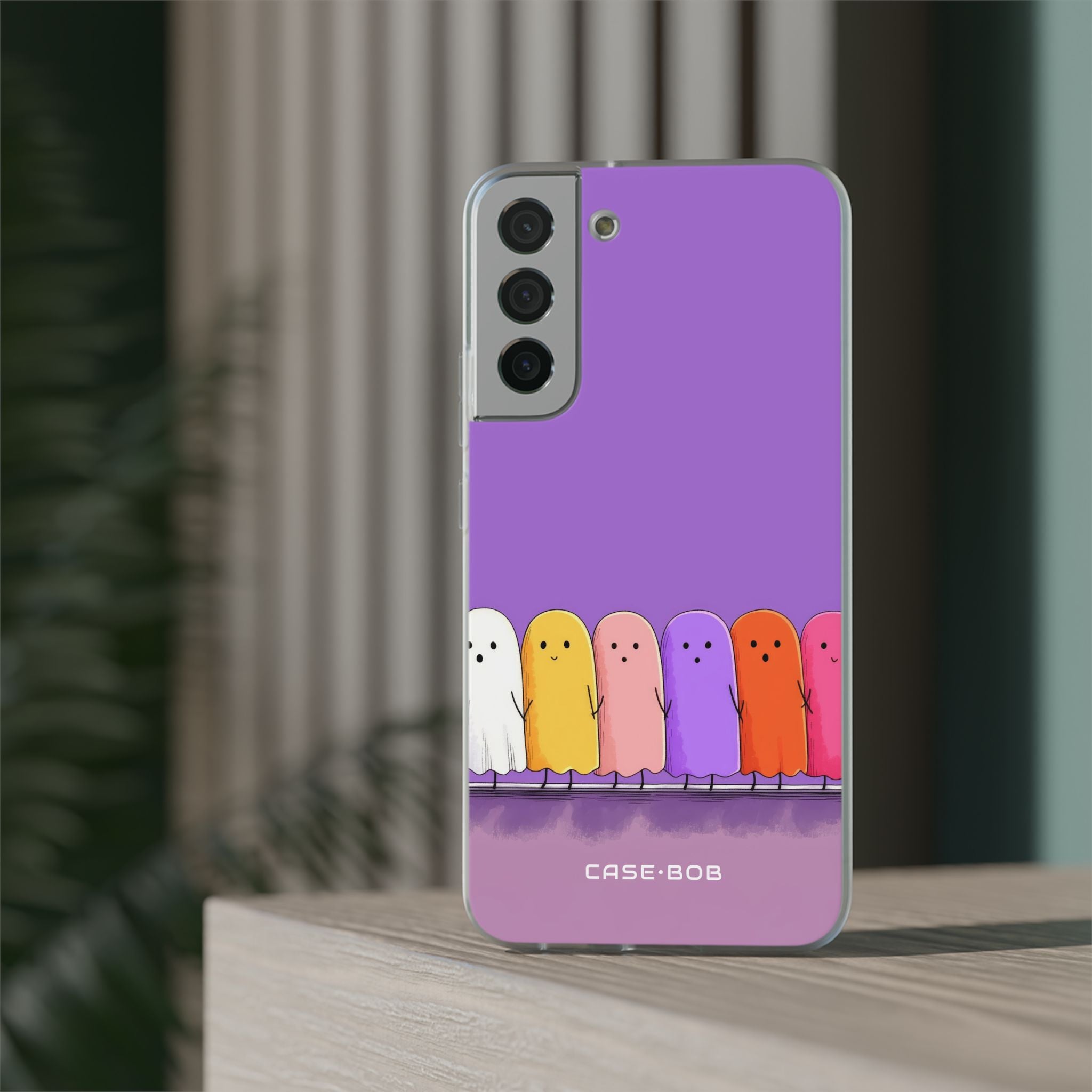 Colorful Ghosts Samsung S22 Plus Case - Soft