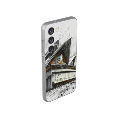 Architectural Curves in Line Formation Samsung S23 - Flexi Phone Case