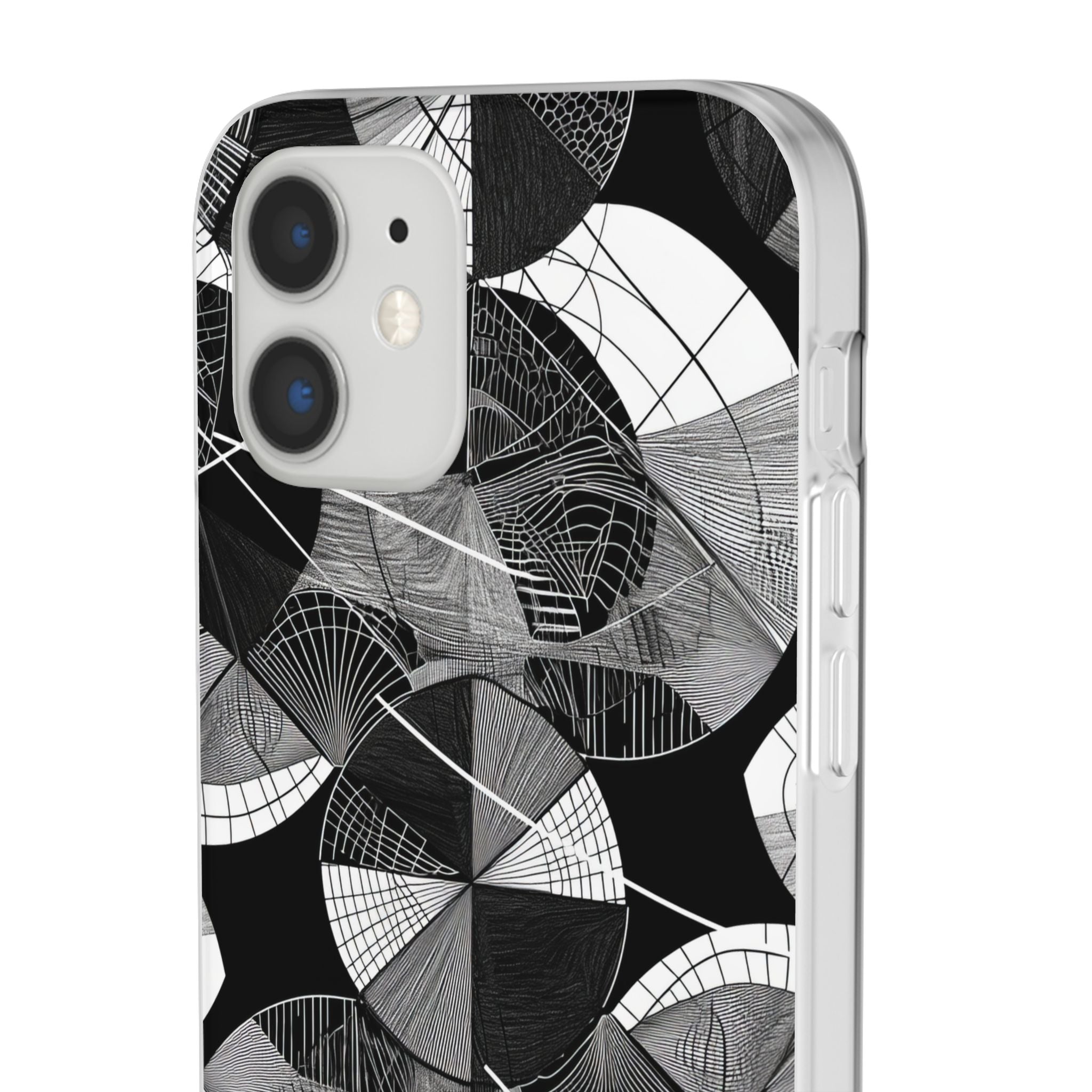 Geometric Elegance | Flexible Phone Case for iPhone