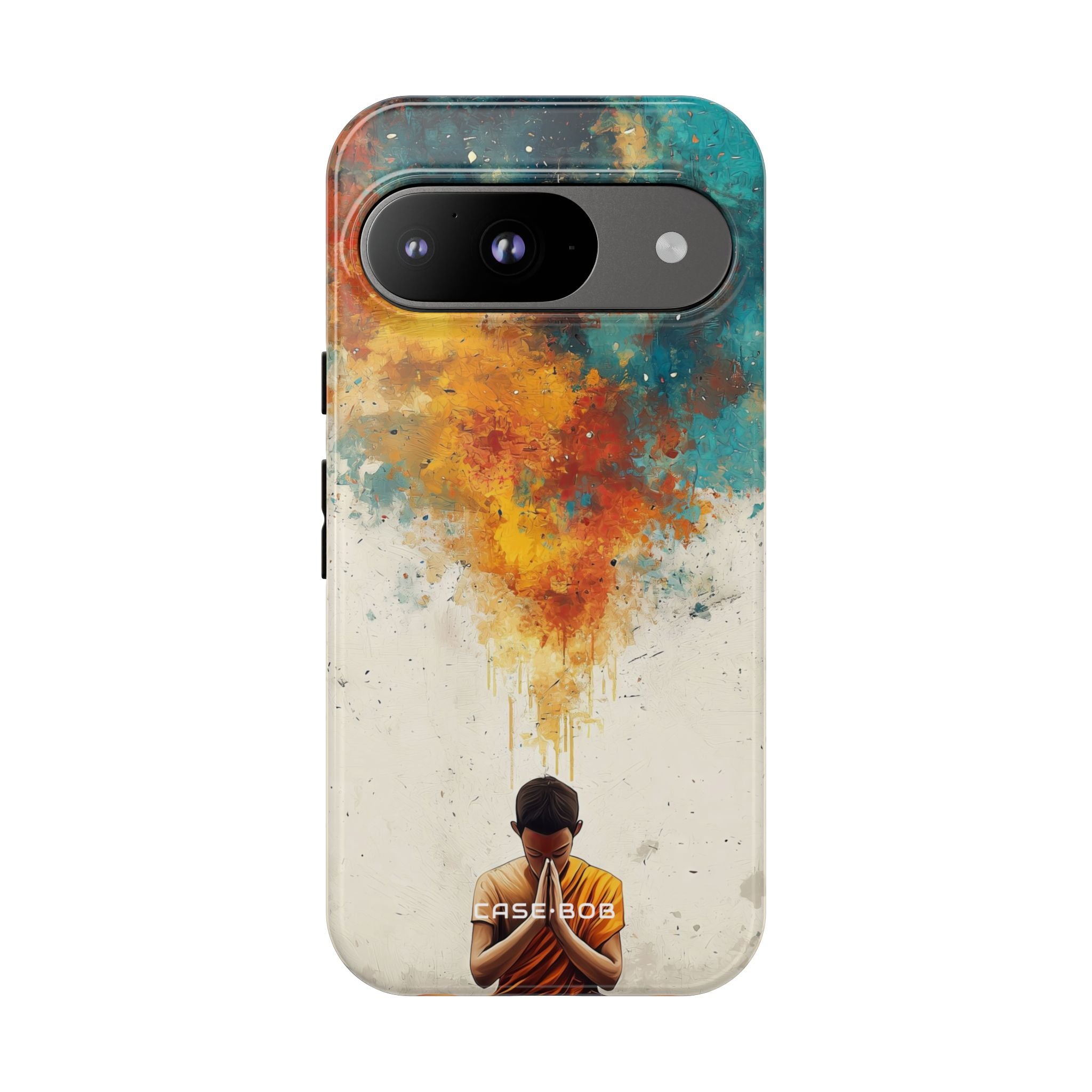 Meditative Glow Google Pixel 9 Case - Tough