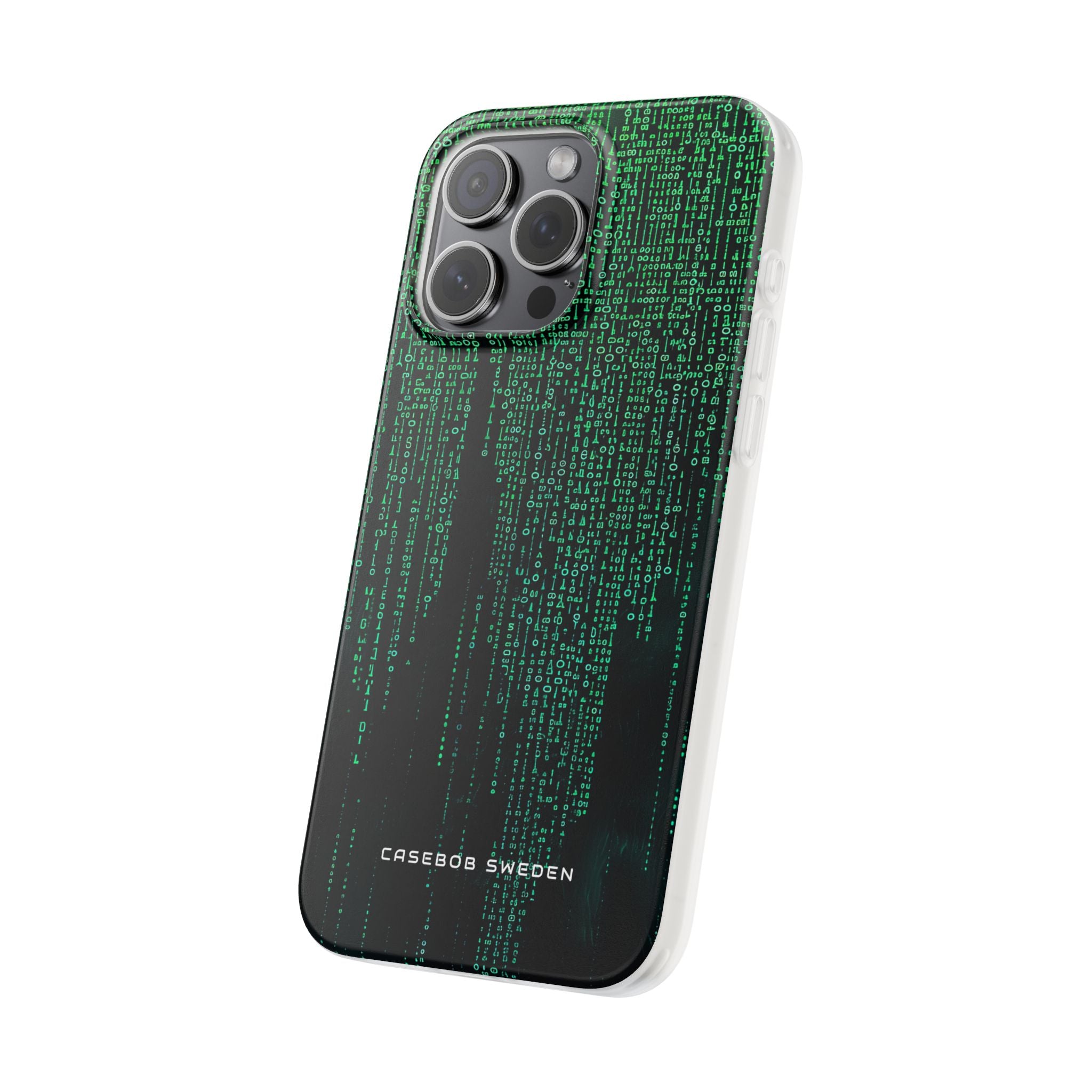 Matrix Gradient Flow iPhone 15 - Flexi Phone Case