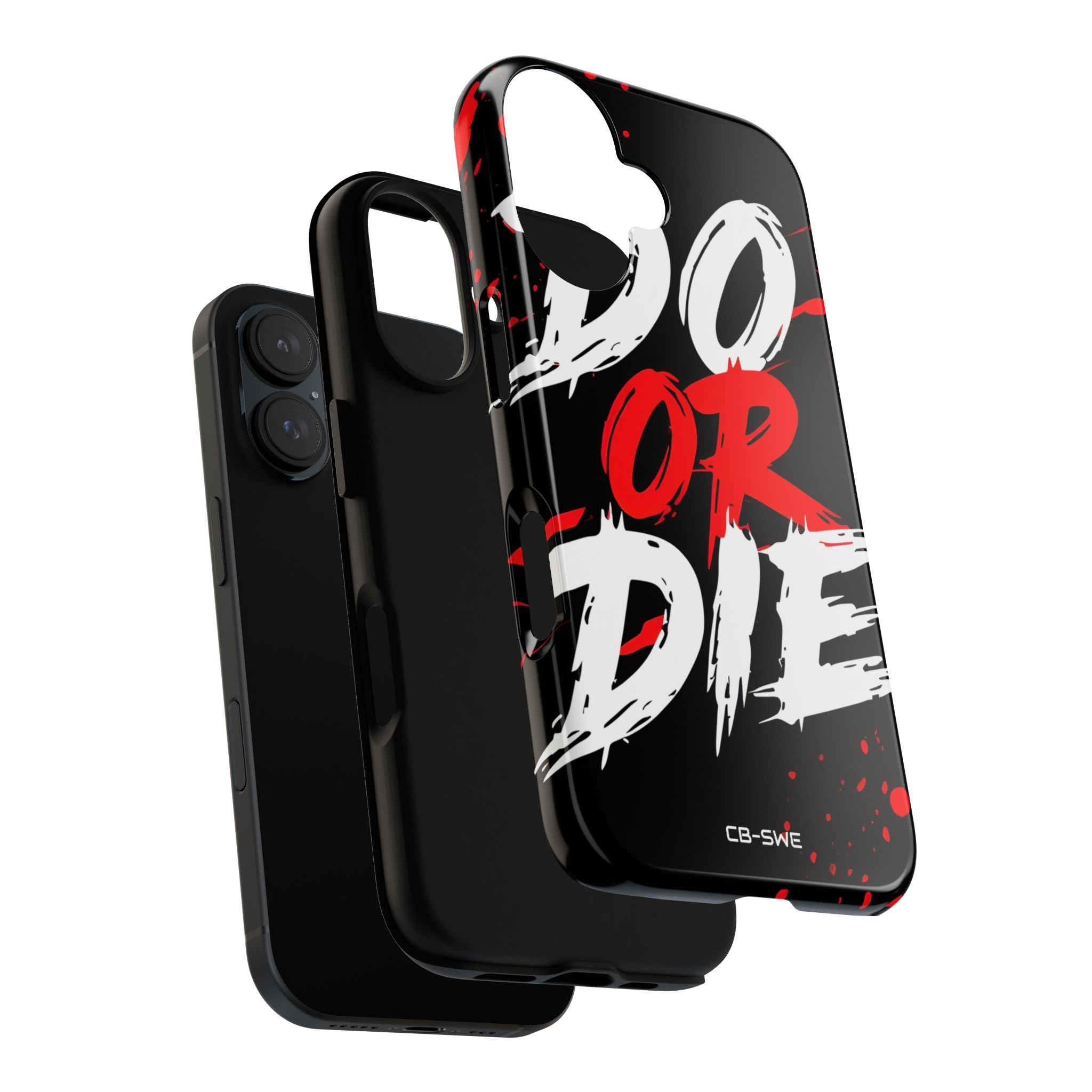 Intense Typography Contrast - iPhone Case