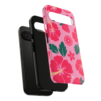 Tropical Hibiscus Harmony - Google Pixel Case