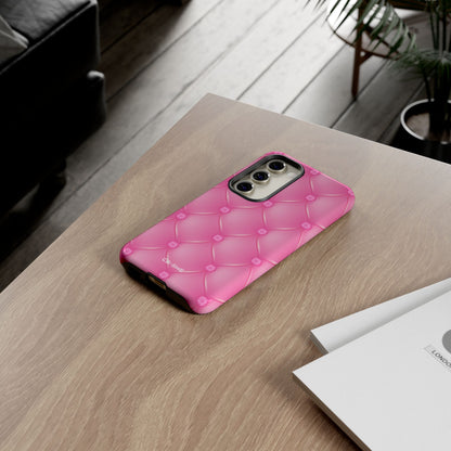 Quilted Pink Elegance - Samsung Case