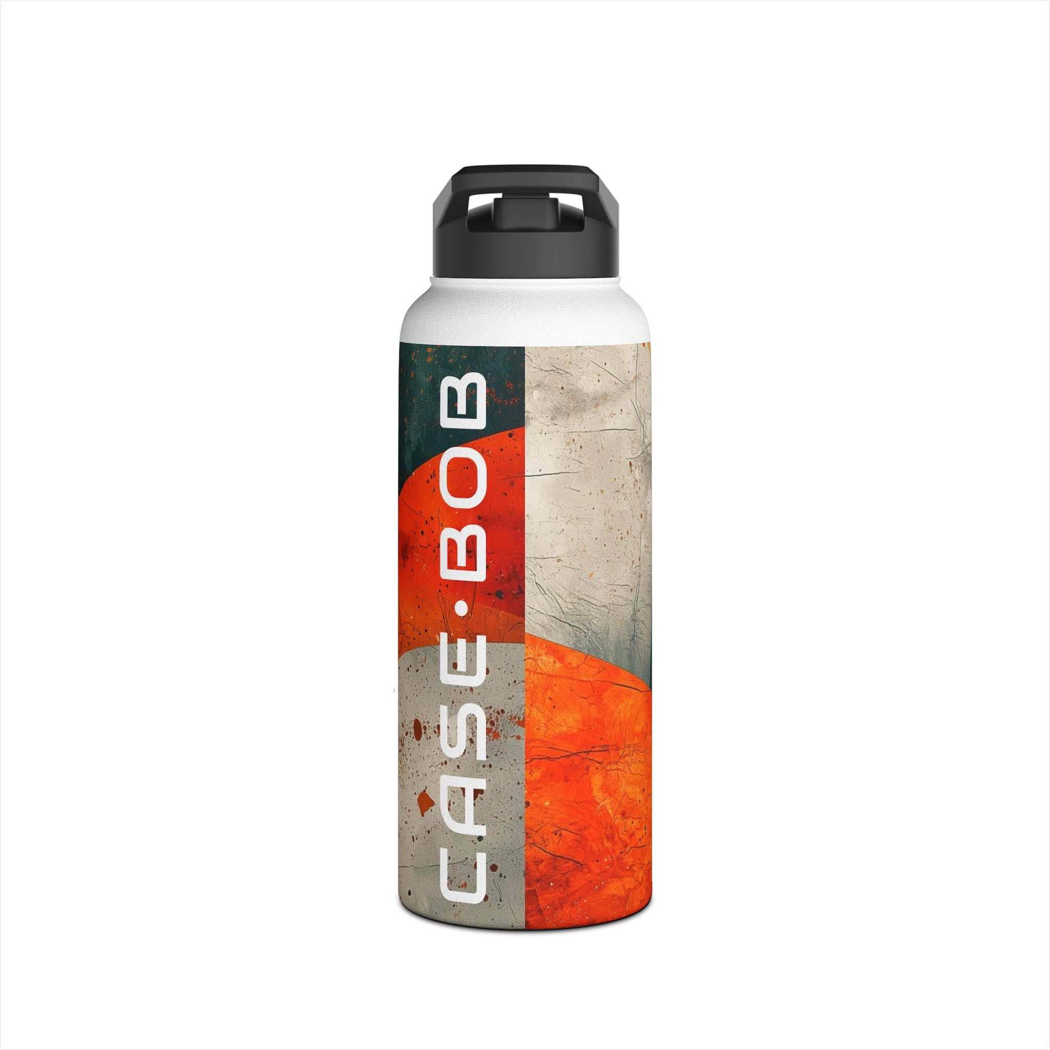 Sweeping Ember Bands - Stainless Steel Water Bottle