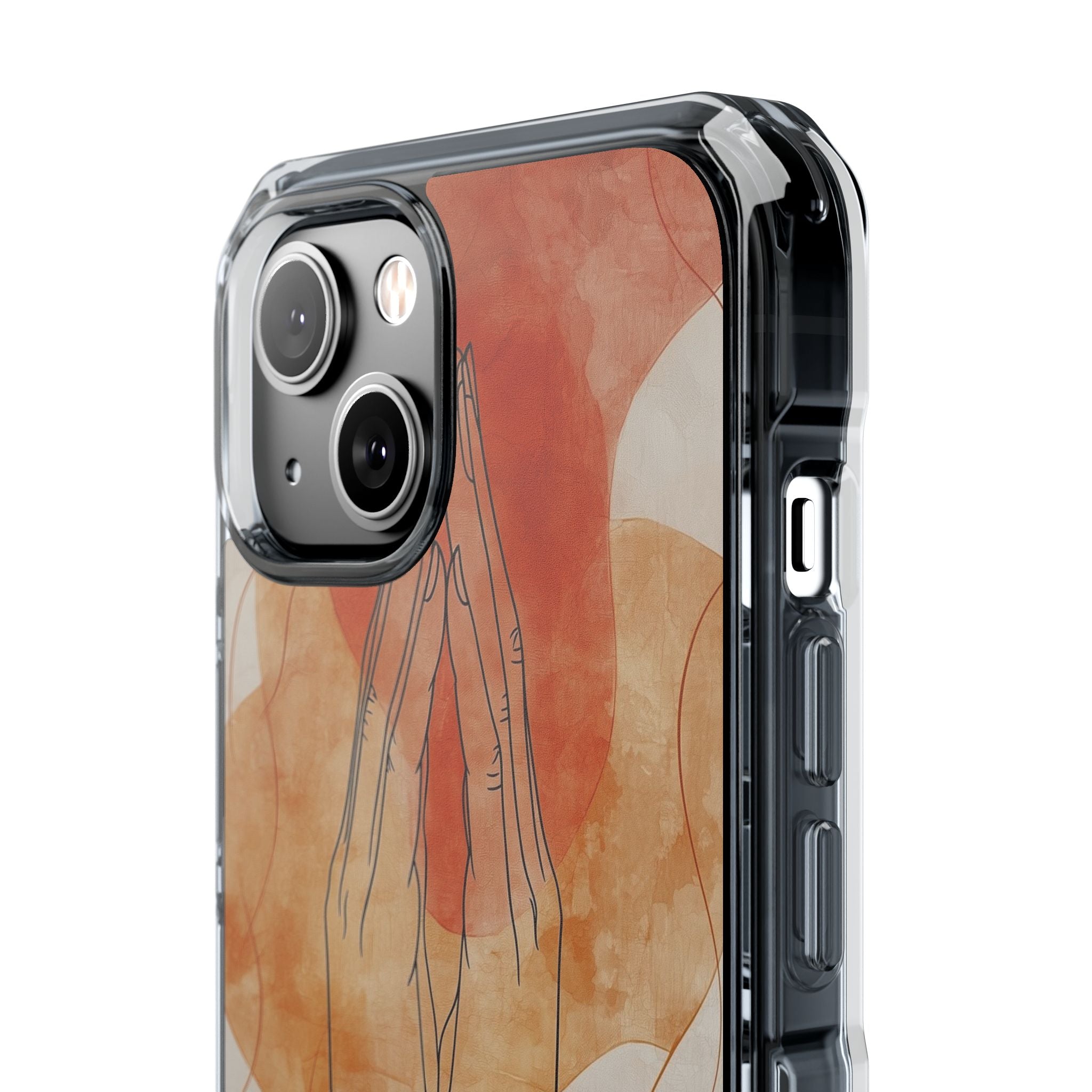 Hands Embrace Light iPhone Case - Impact