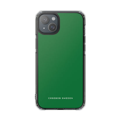 Green iPhone 15 - Clear Impact Phone Case