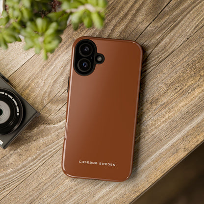 Saddle Brown iPhone 16 - Tough Phone Case