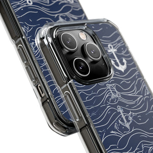 Nautical Serenity – Handyhülle für iPhone (Clear Impact – Magnetisch)