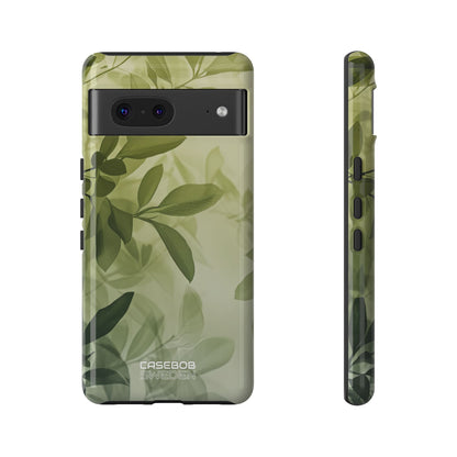 Whispering Green Leaves Google Pixel 7 – Tough