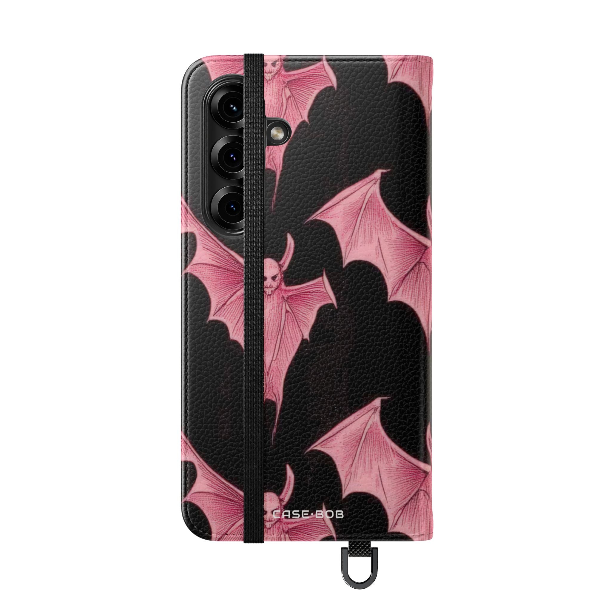 Pink Batwave - Samsung S25 Case - Wallet
