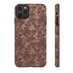 Firegrunge Gothic Flower - Protective Phone Case