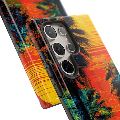Tropical Sunburst Samsung S24 Ultra Case - Tough