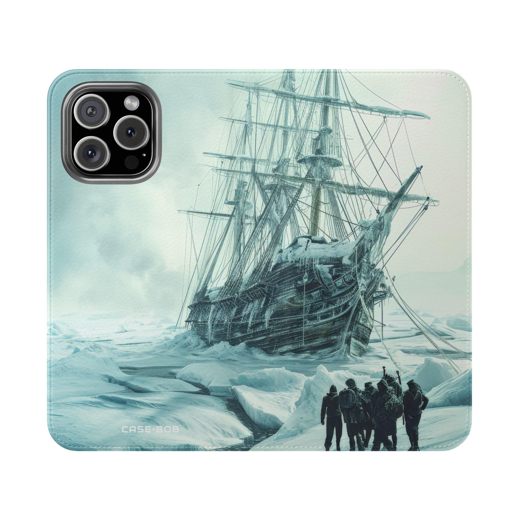 Iced Galleon - iPhone 16 Max Case - Wallet