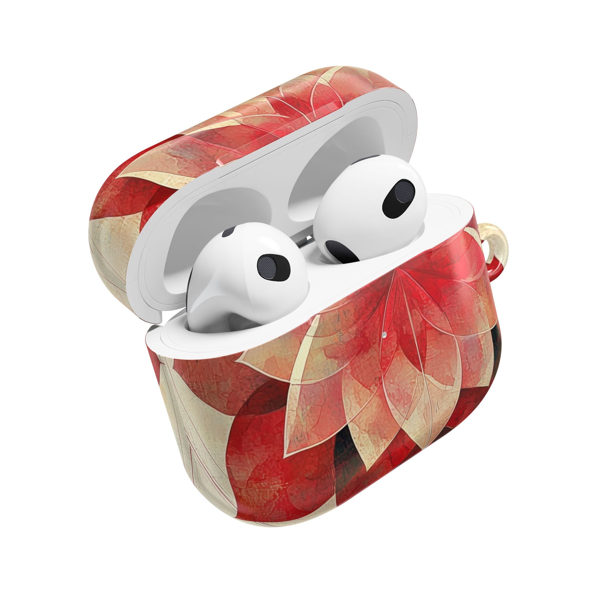 Crimson Bloom - AirPods Case