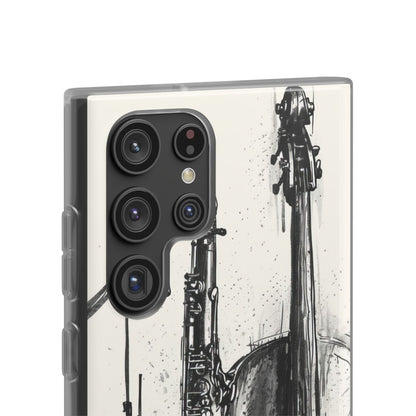 Jazz Ink Expressions | Flexible Phone Case for Samsung Galaxy