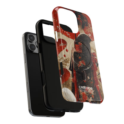 Scarlet Crane Dreams iPhone 16 - Tough+
