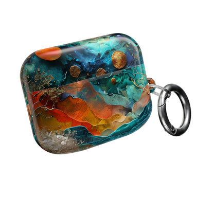 Solar Orbit Orange - AirPods Case