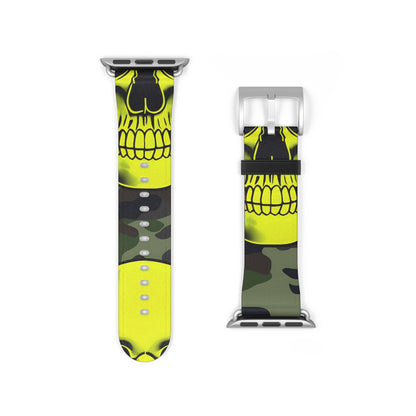 Neon Skull Camo - Watch Band