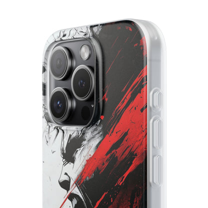 Yelling Profile Burst iPhone 15 Pro Case - Soft