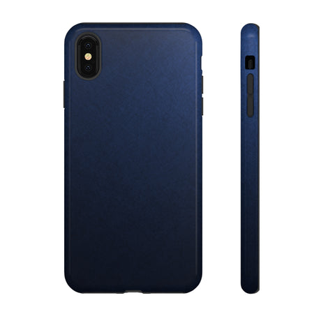 Gradient Black & Blue iPhone Case (Protective) iPhone XS MAX Glossy Phone Case