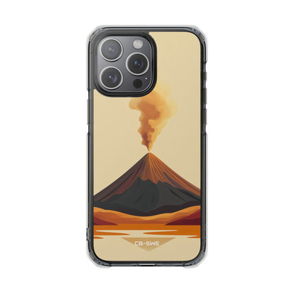 Volcano Erupts Brightly iPhone Case - Impact
