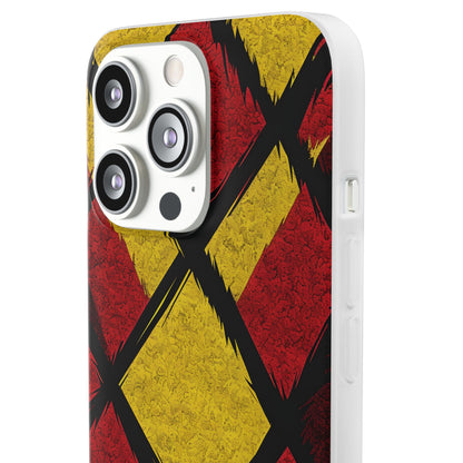 Vibrant Geometric Diamonds iPhone 13 Pro - Soft Case