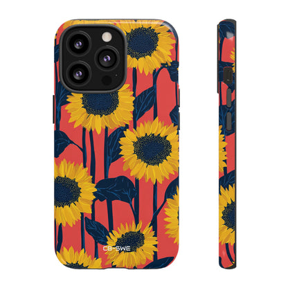 Vibrant Sunflower Rhythm - iPhone Case