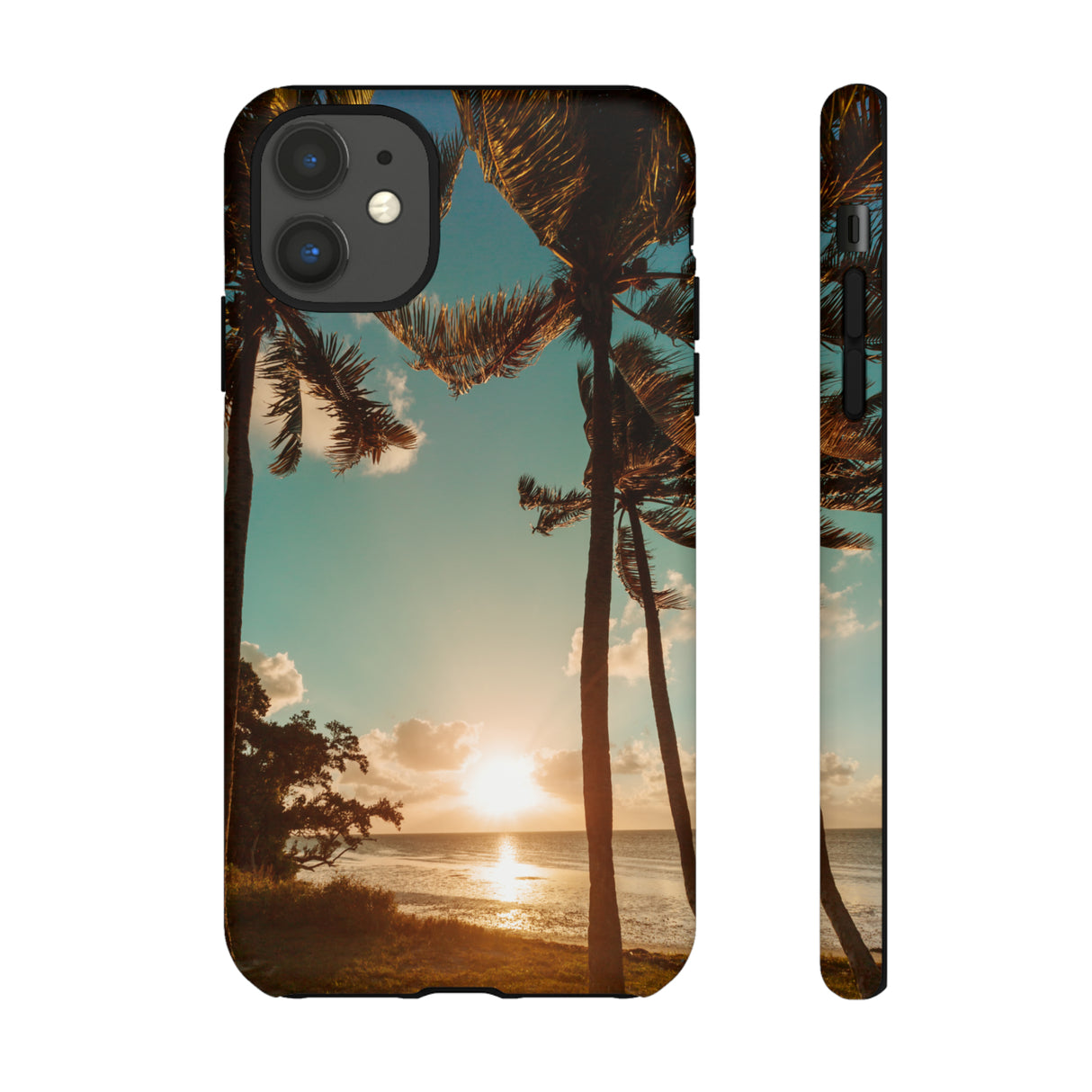 Sundown Palmtrees - Protective Phone Case